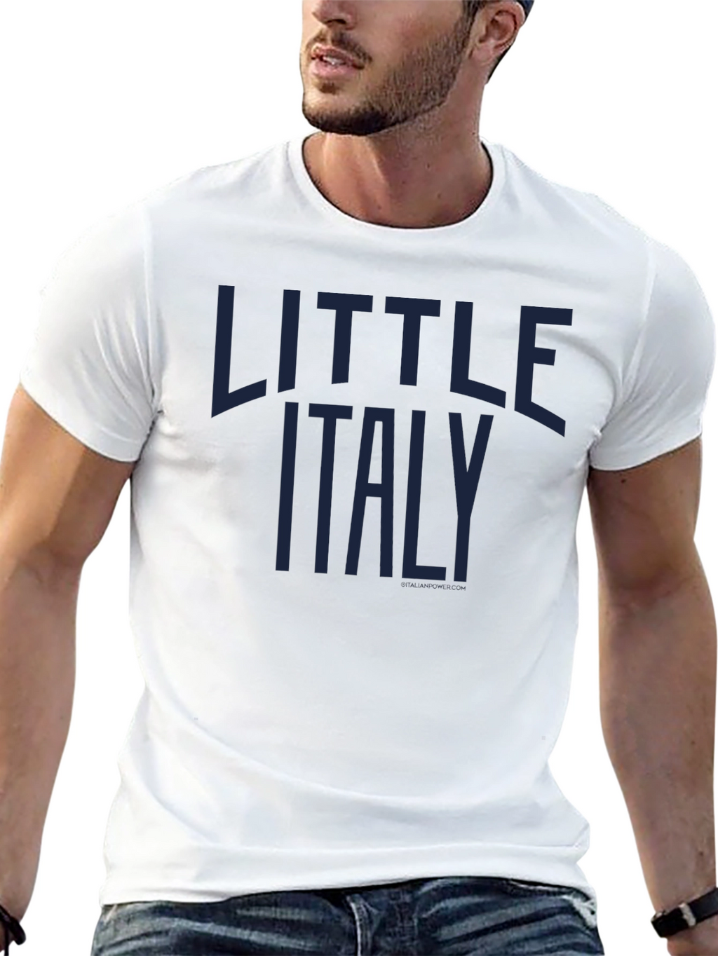 Little Italy Graphic Tee - Soft Cotton Blend
