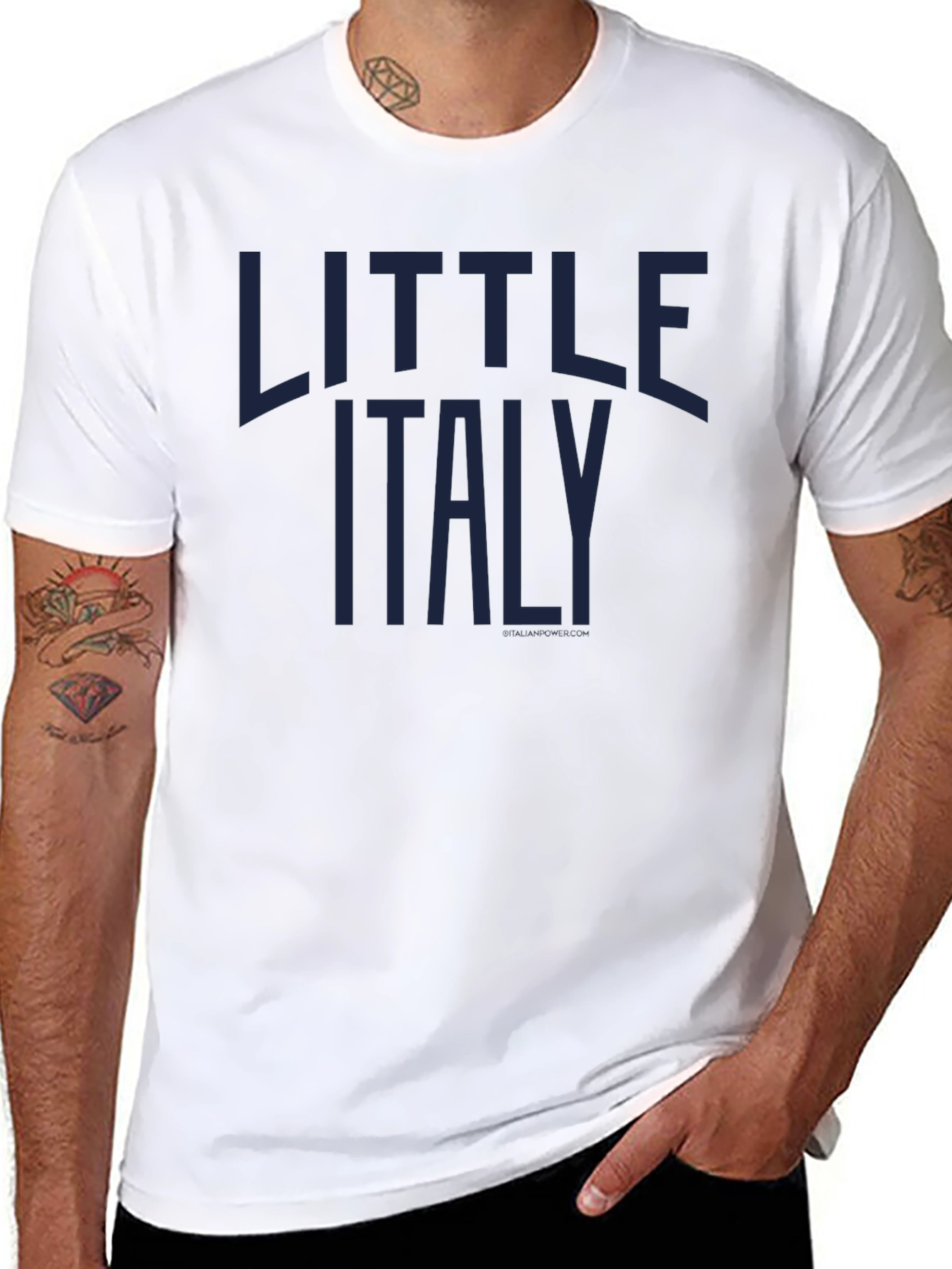 Little Italy Graphic Tee - Soft Cotton Blend