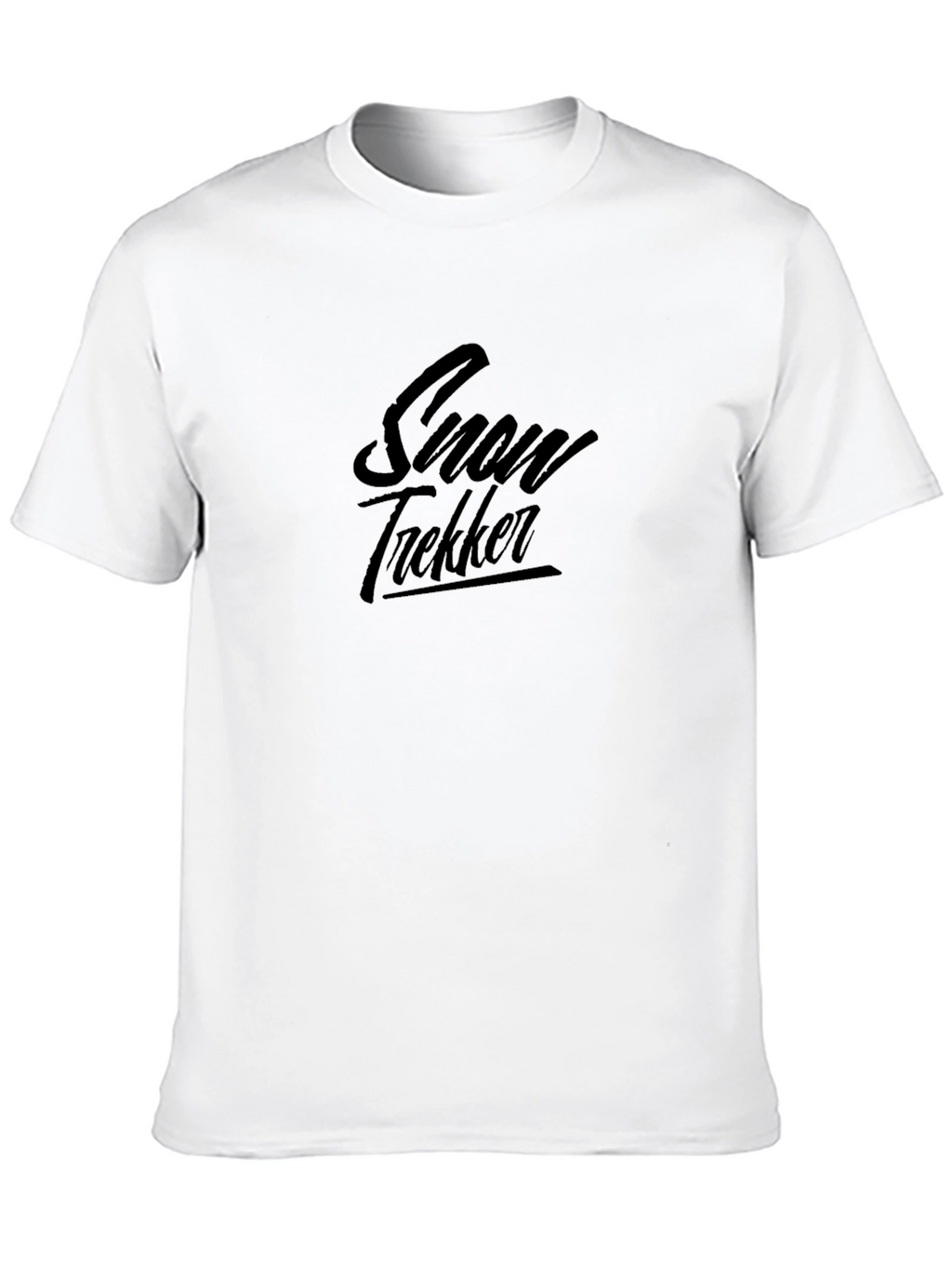 Snow Trekker Graphic Tee - Stylish Black T-Shirt
