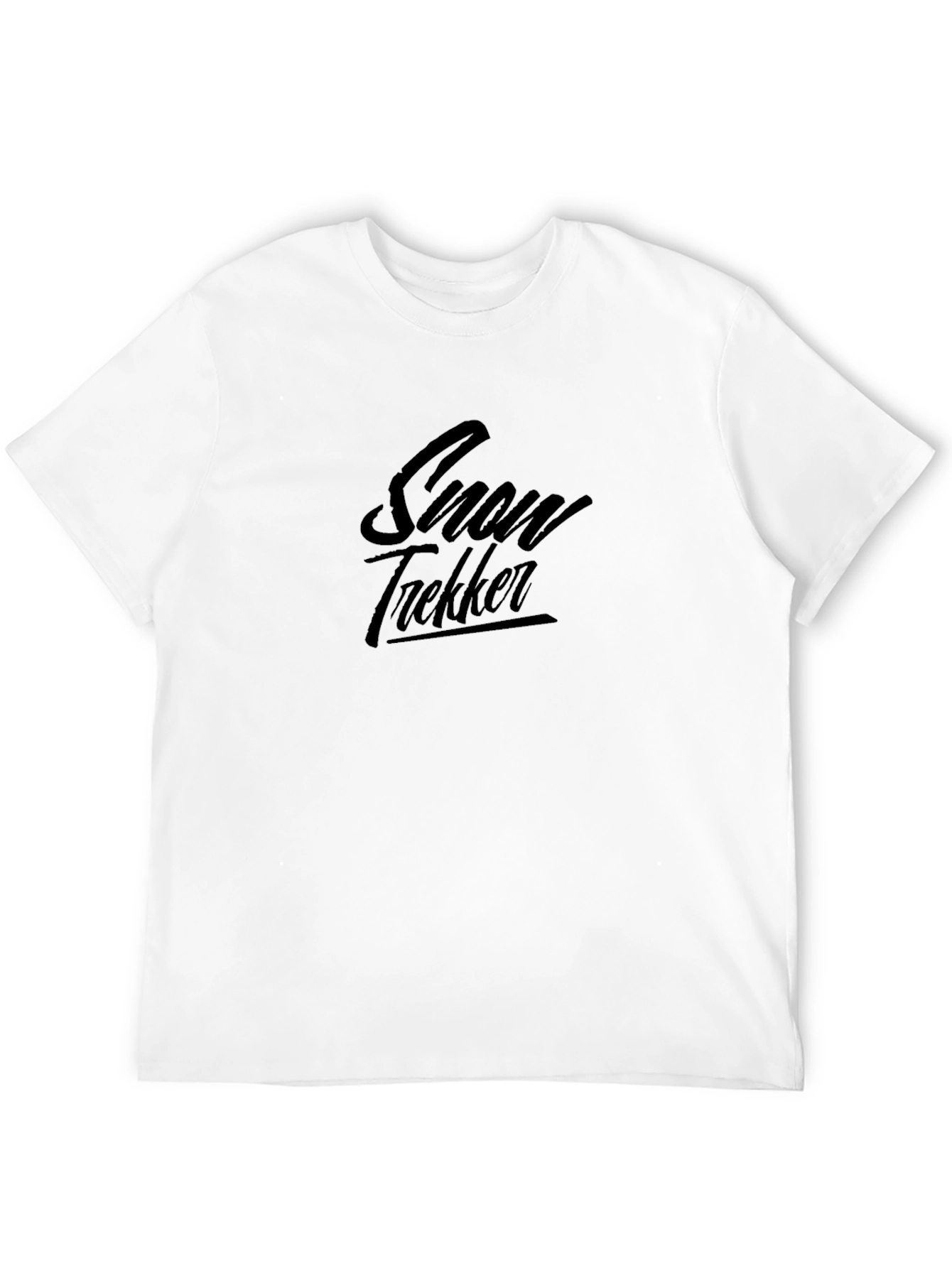 Snow Trekker Graphic Tee - Stylish Black T-Shirt