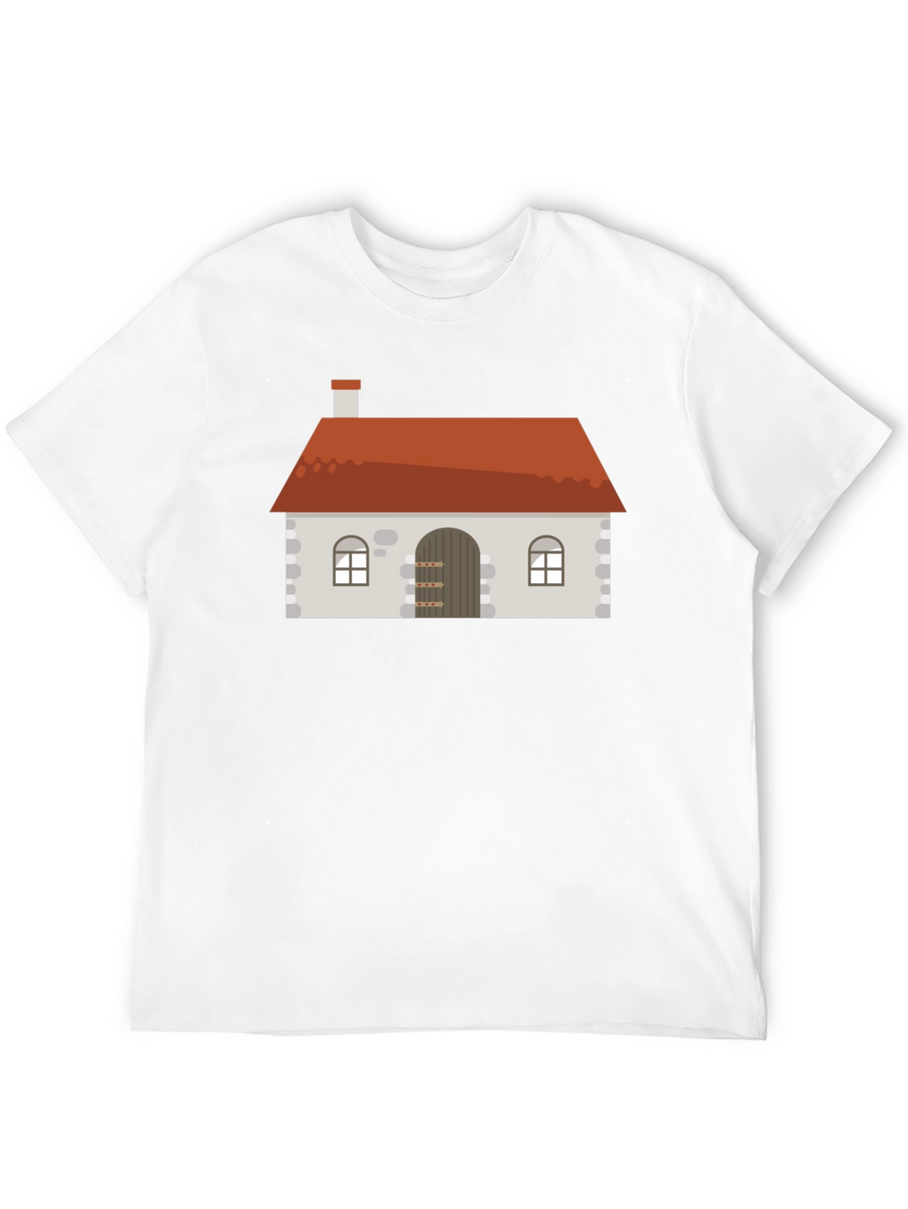 House Graphic Black T-Shirt