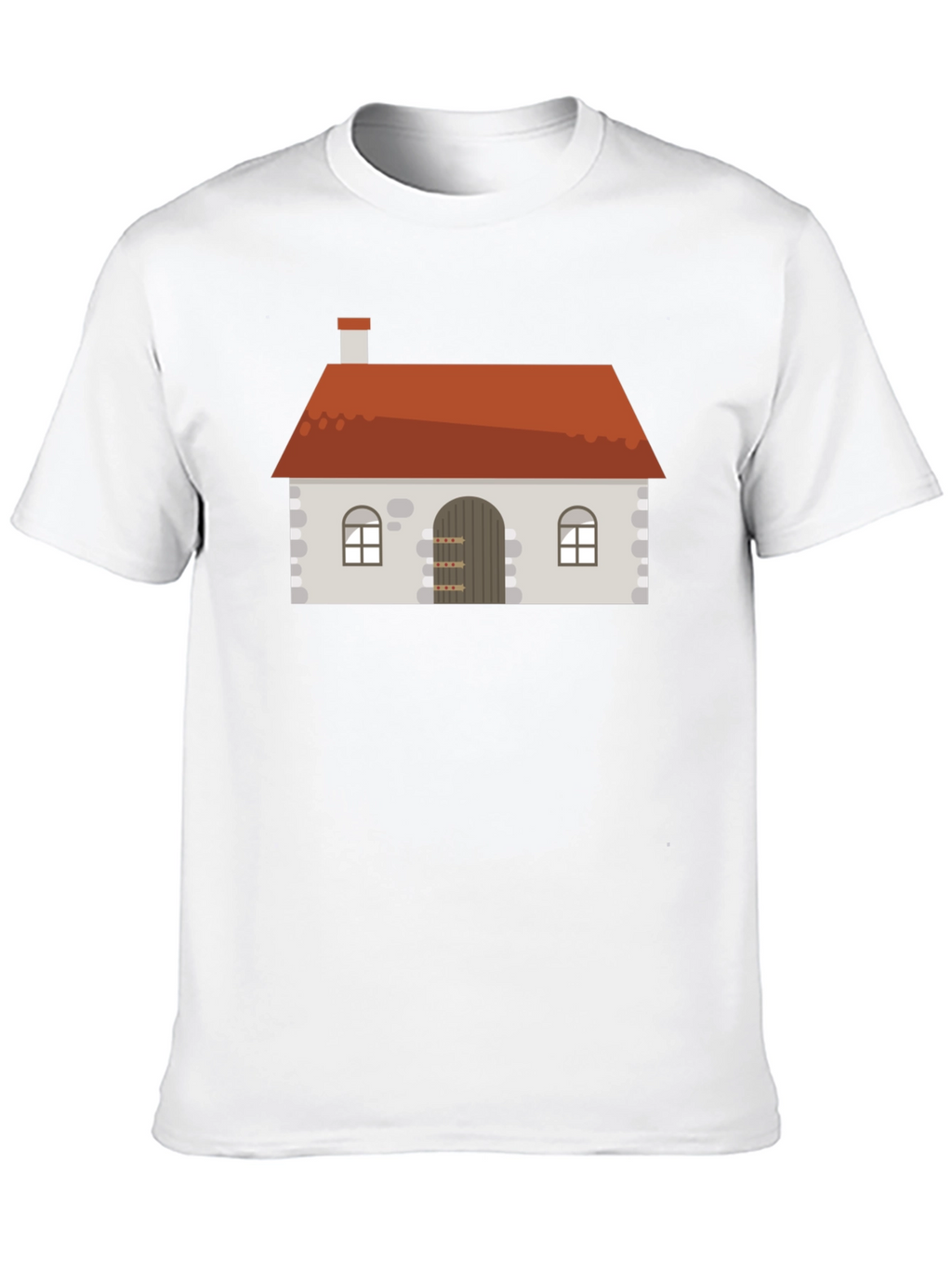 House Graphic Black T-Shirt