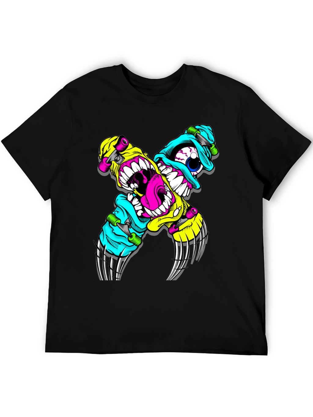 Skate Monster Graphic T-Shirt