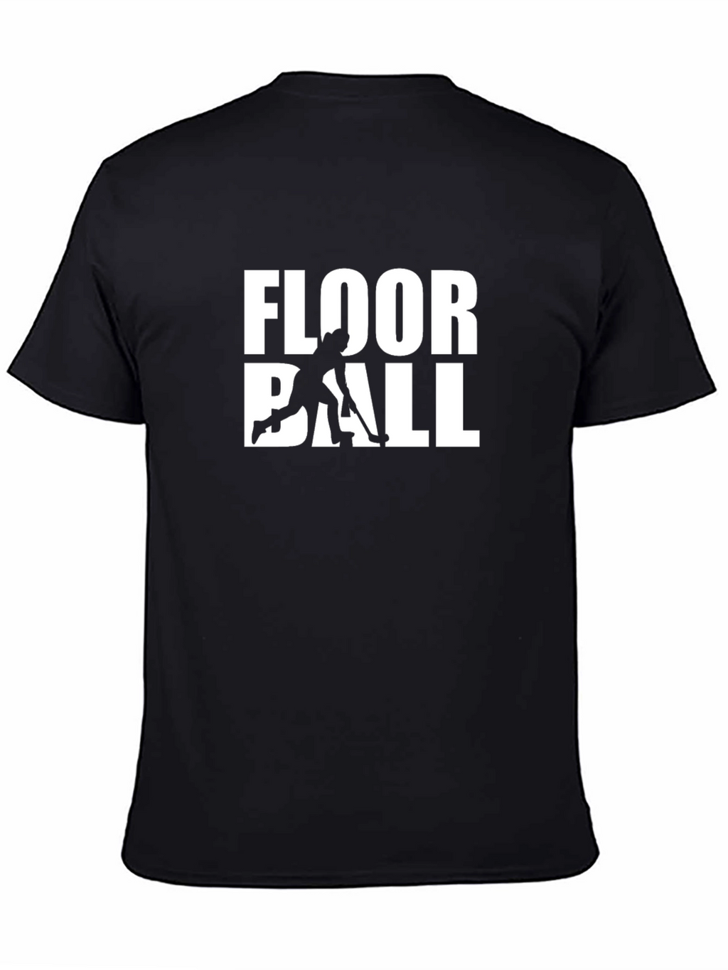 Floorball T-Shirt - Unisex Black Tee