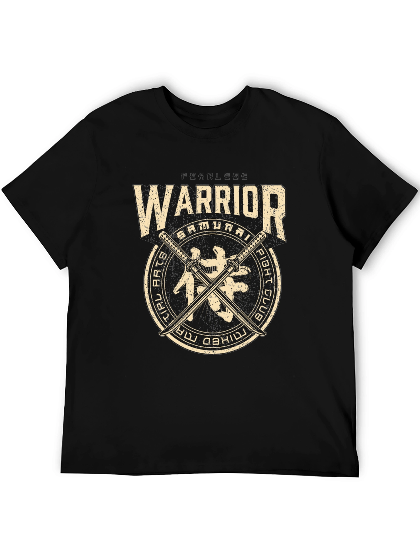 Warrior Samurai Fight Club T-Shirt - Mixed Martial Arts Tee