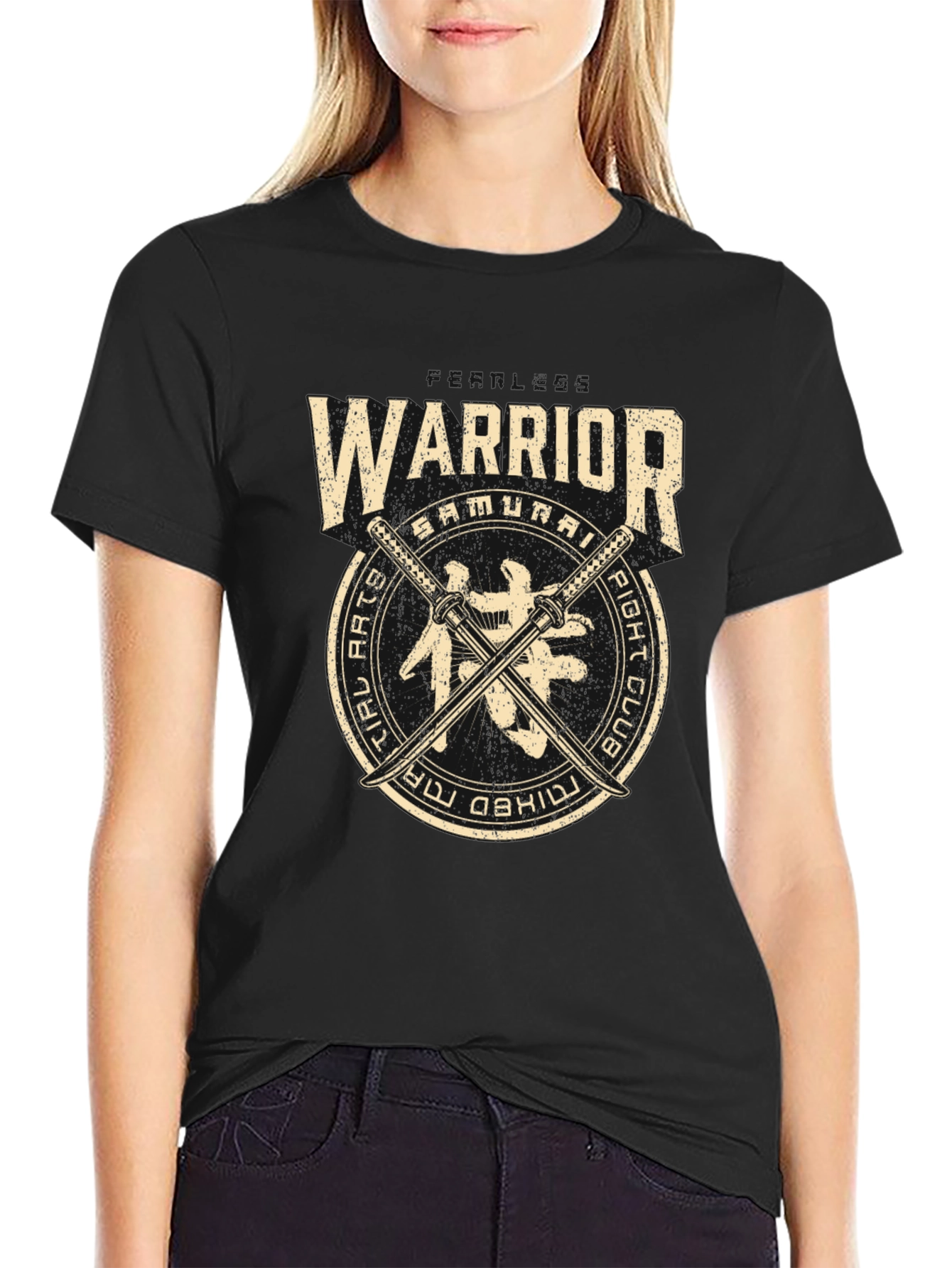 Warrior Samurai Fight Club T-Shirt - Mixed Martial Arts Tee