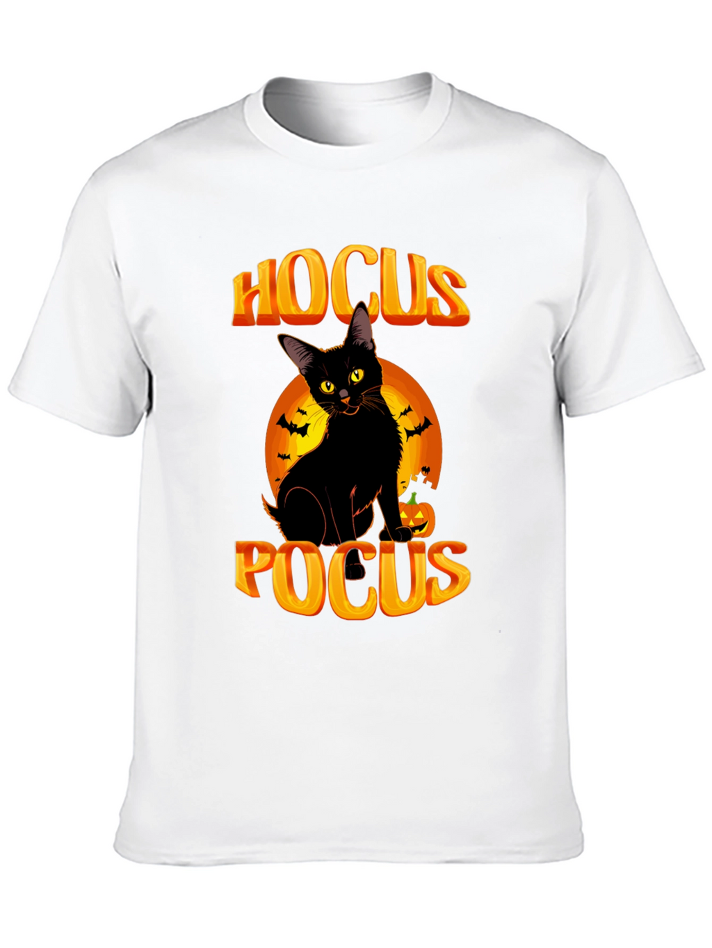Hocus Pocus Black Cat Halloween T-Shirt