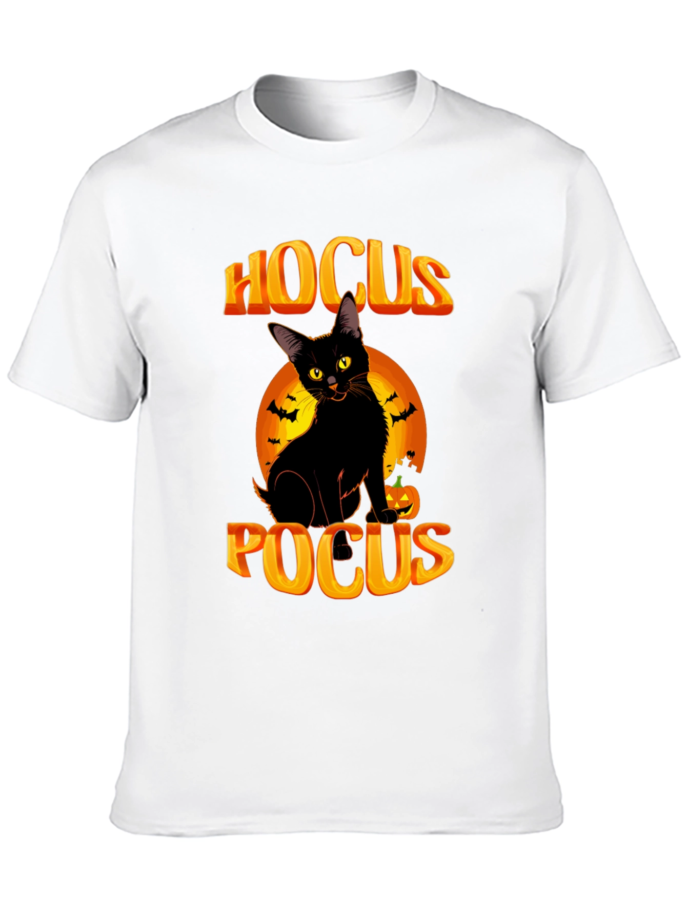 Hocus Pocus Black Cat Halloween T-Shirt