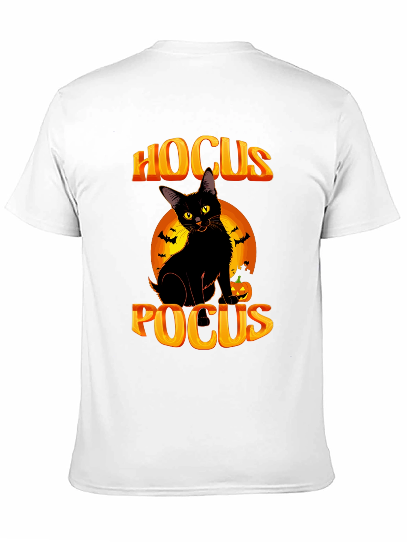Hocus Pocus Black Cat Halloween T-Shirt