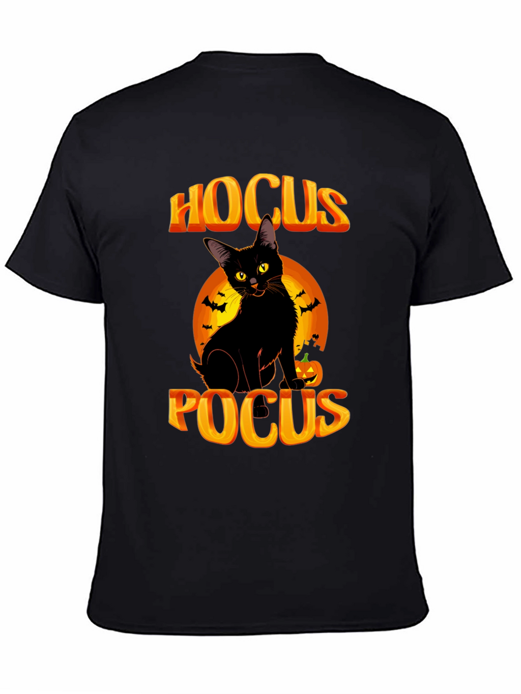 Hocus Pocus Black Cat Halloween T-Shirt