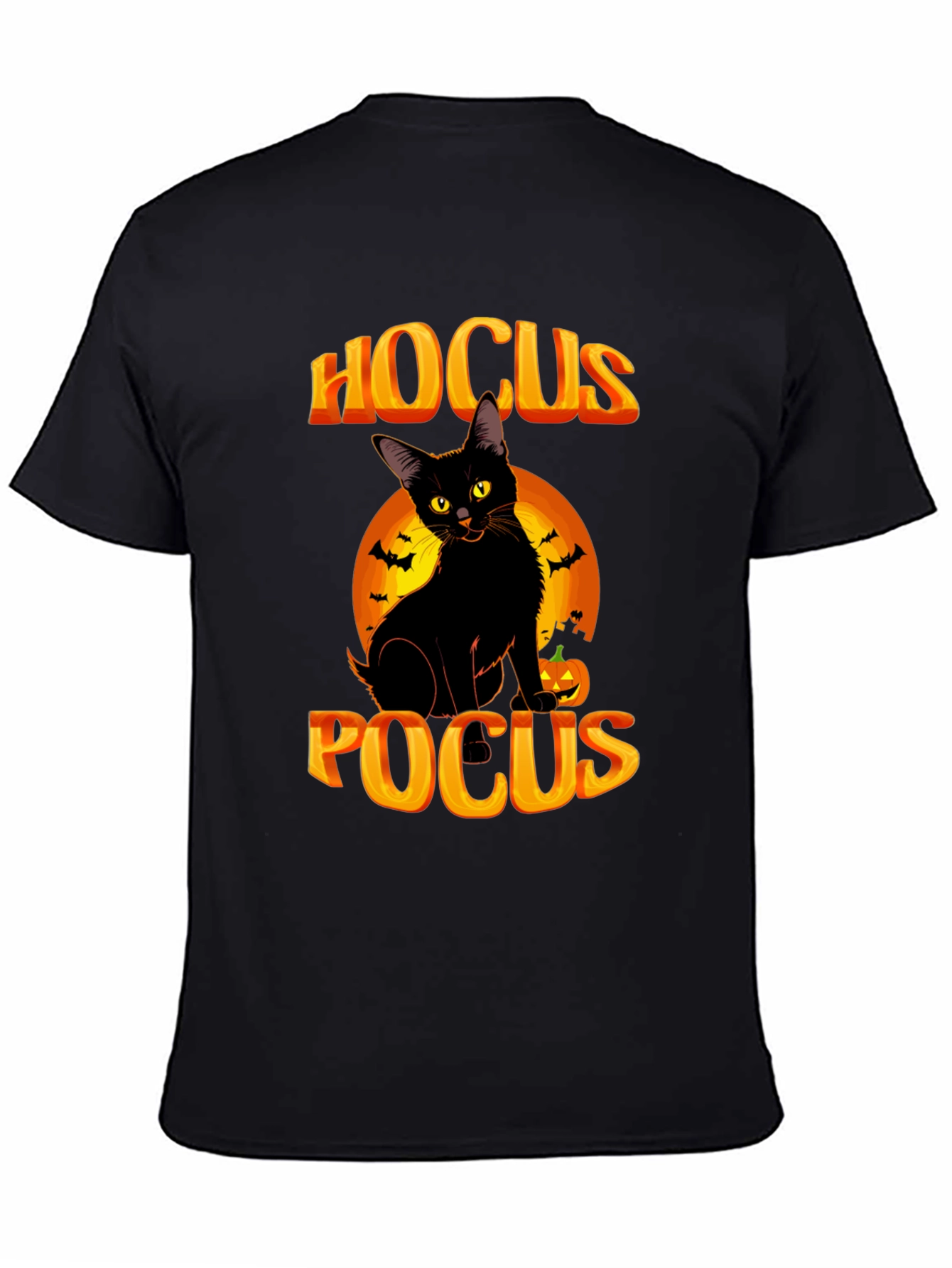 Hocus Pocus Black Cat Halloween T-Shirt