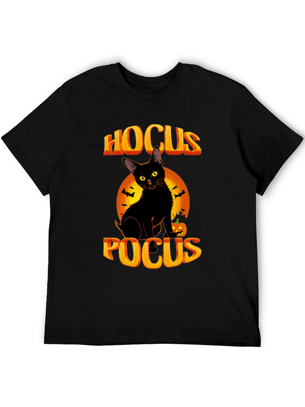 Hocus Pocus Black Cat Halloween T-Shirt