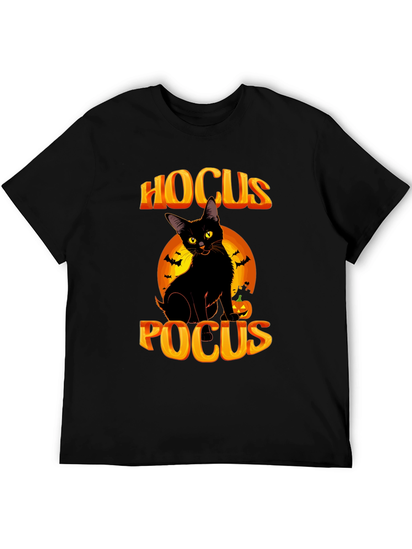Hocus Pocus Black Cat Halloween T-Shirt