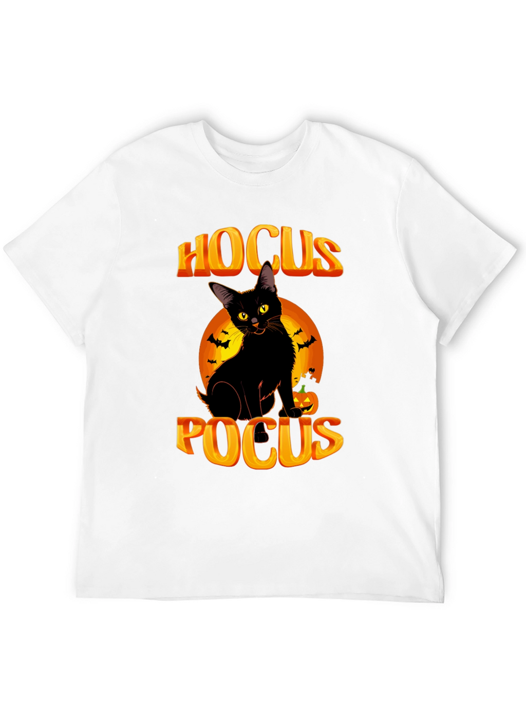 Hocus Pocus Black Cat Halloween T-Shirt