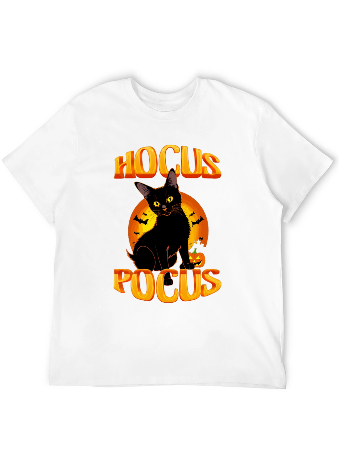 Hocus Pocus Black Cat Halloween T-Shirt