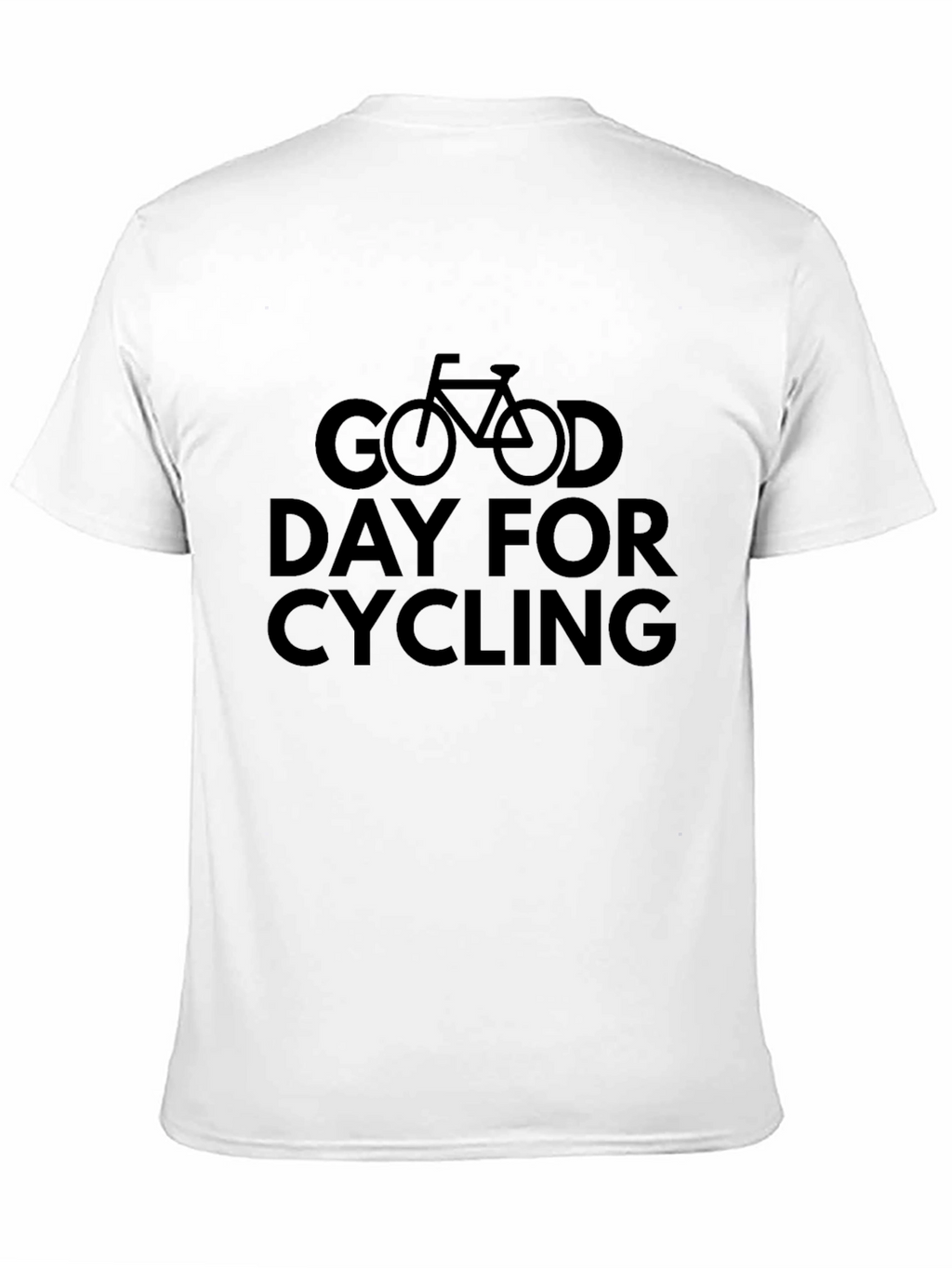Good Day For Cycling Black T-Shirt