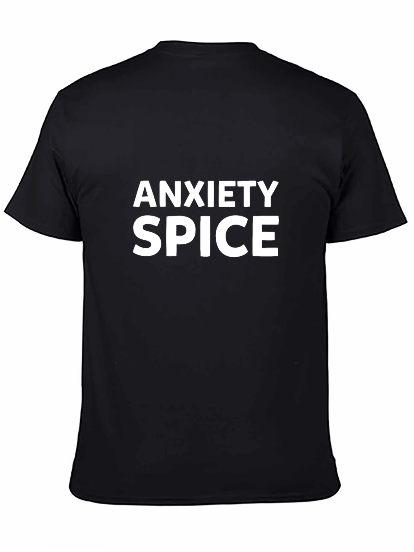 Anxiety Spice T-Shirt - Black Cotton Tee