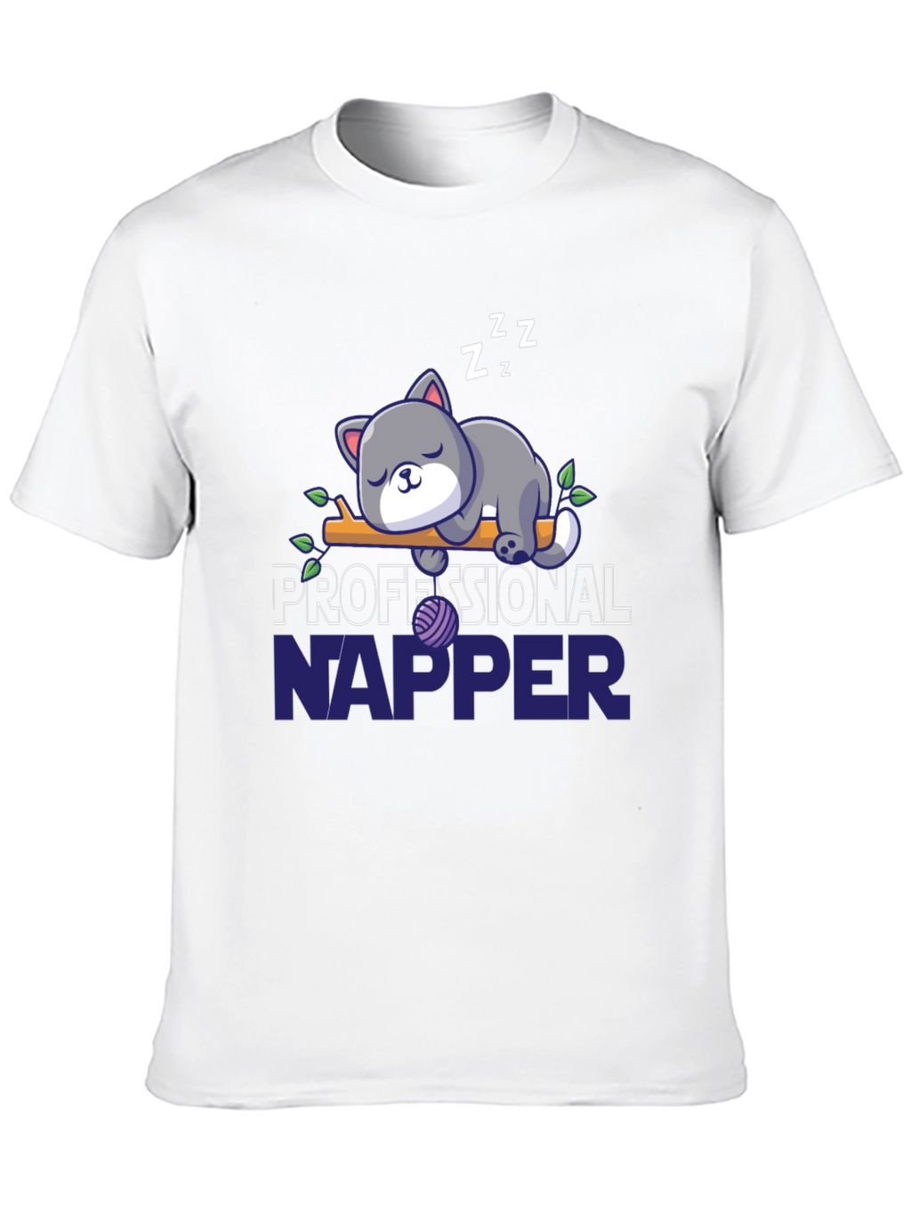Professional Napper Cat T-Shirt