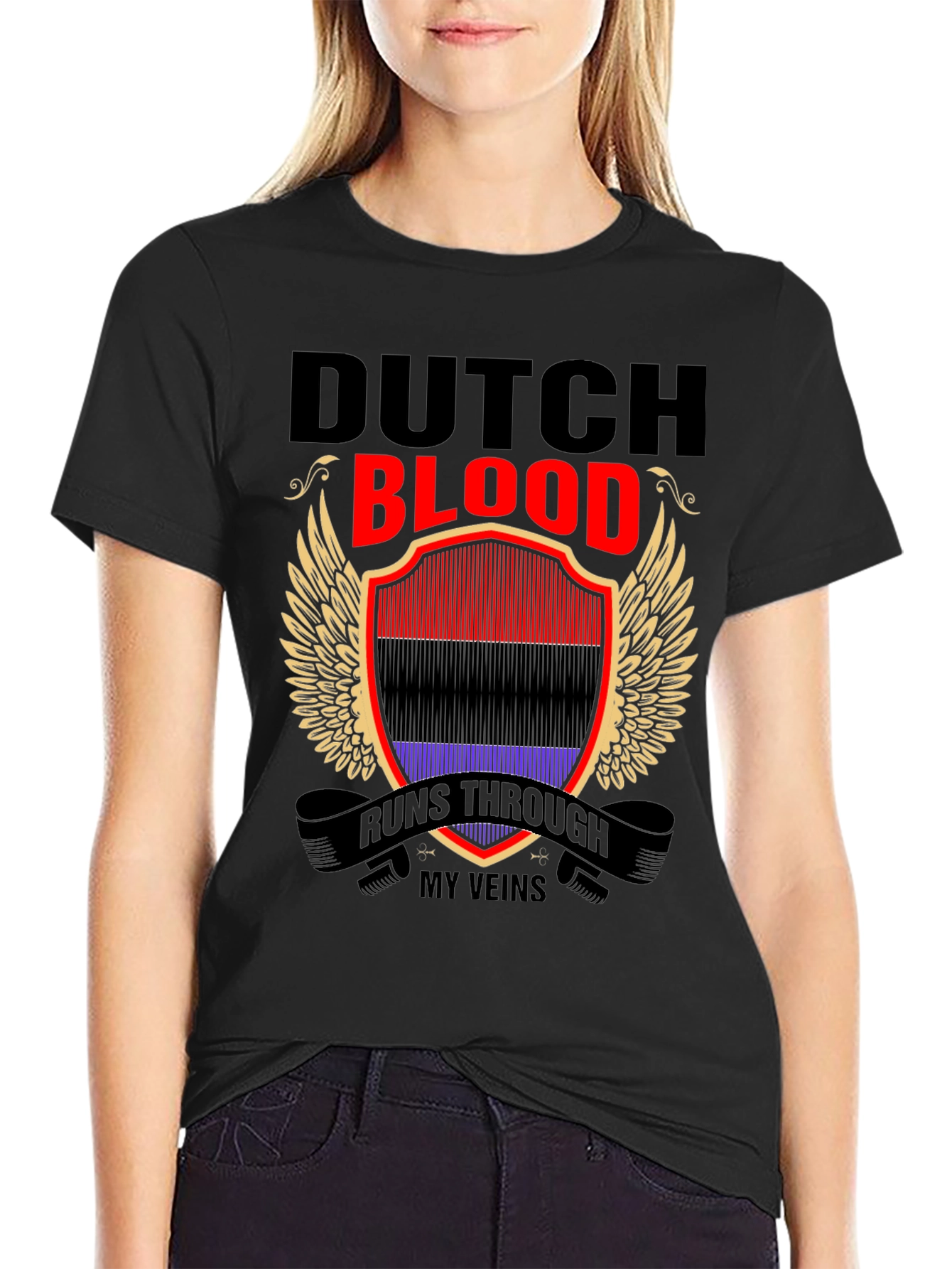 Dutch Blood Runs Through My Veins T-Shirt