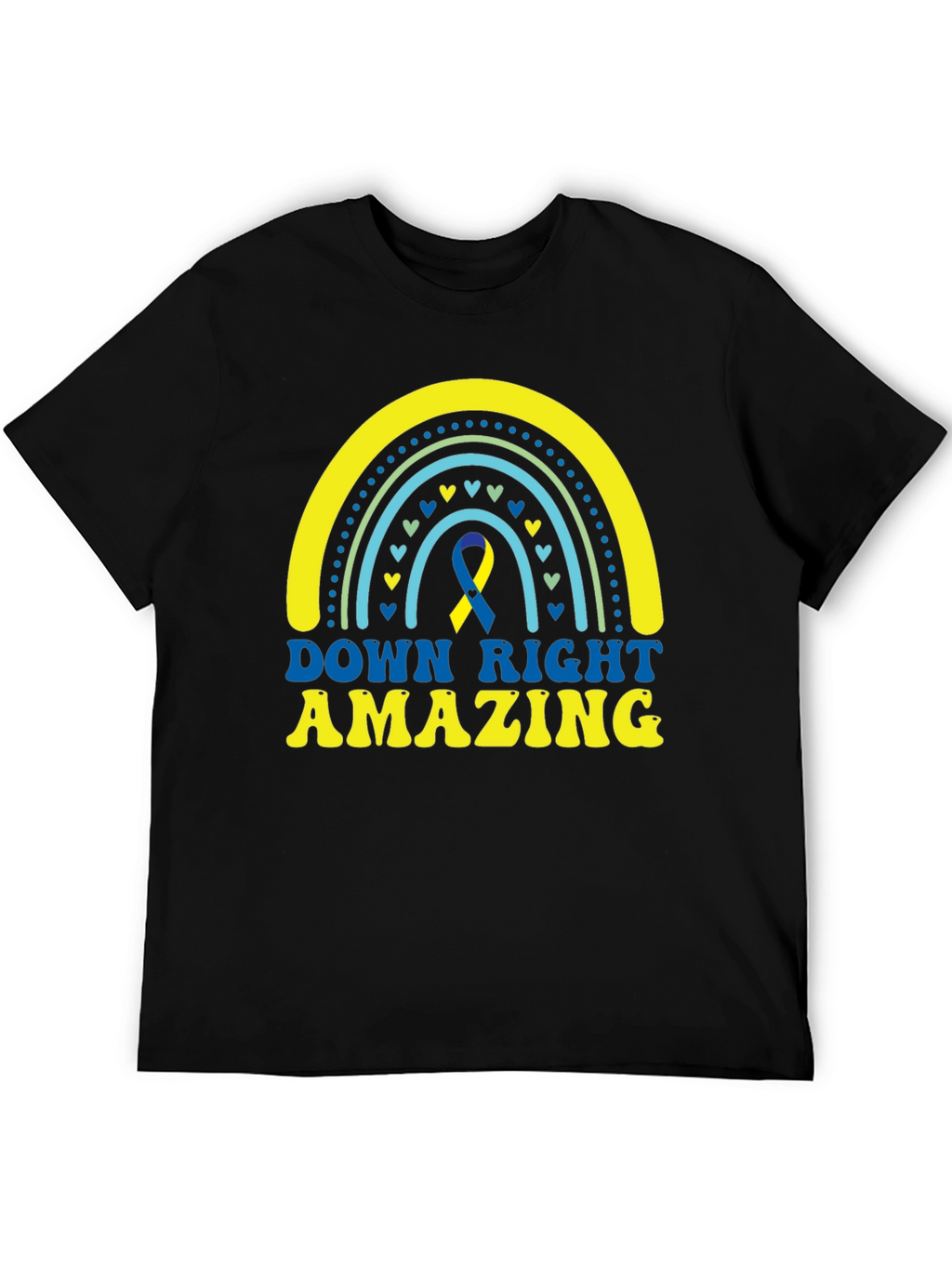 Down Right Amazing Down Syndrome Awareness T-Shirt
