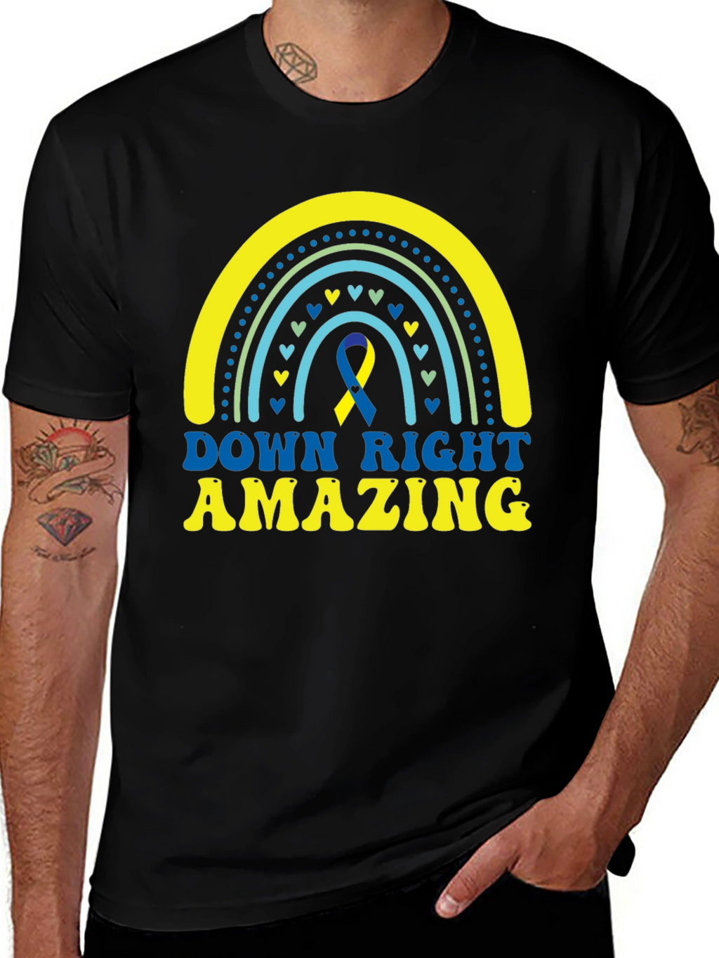 Down Right Amazing Down Syndrome Awareness T-Shirt