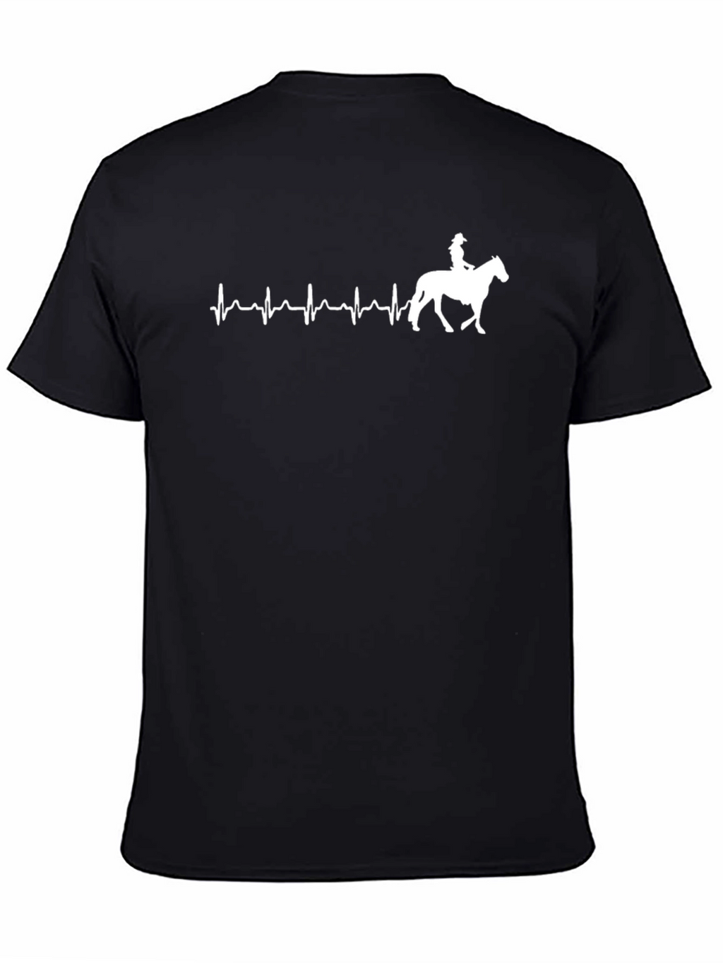 Horse Rider Heartbeat T-Shirt