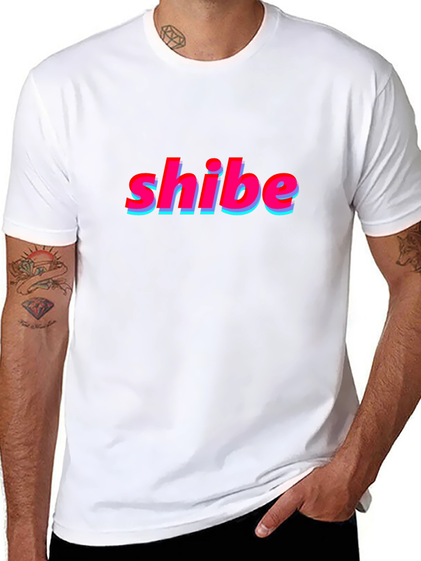 Shibe Graphic Tee - Trendy Casual T-Shirt