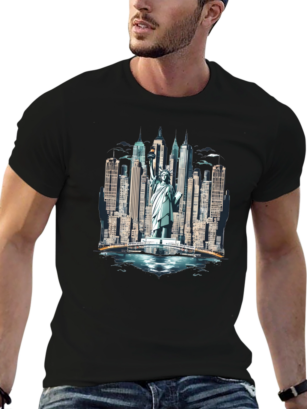 Statue of Liberty Graphic Tee
