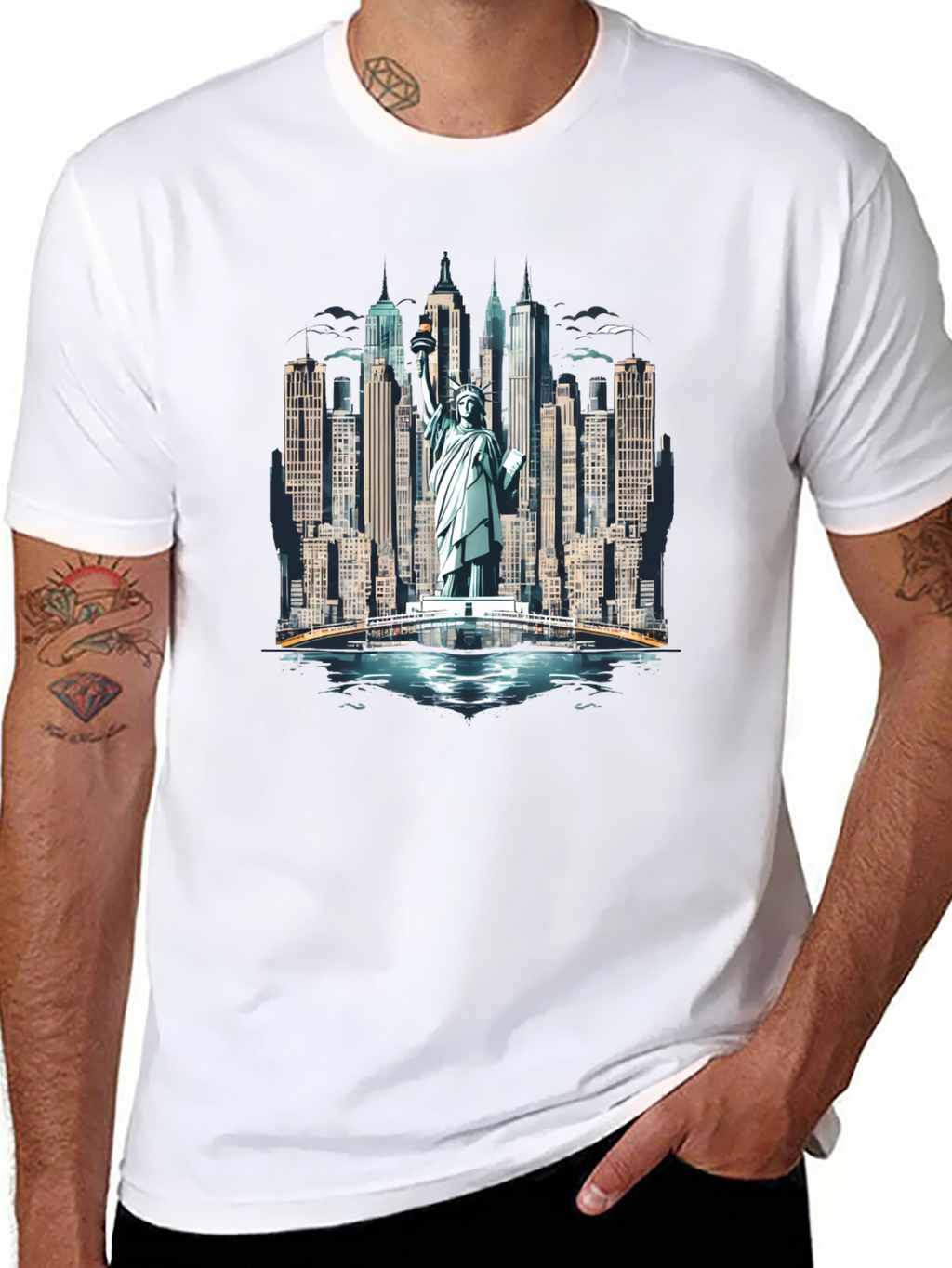 Statue of Liberty Graphic Tee