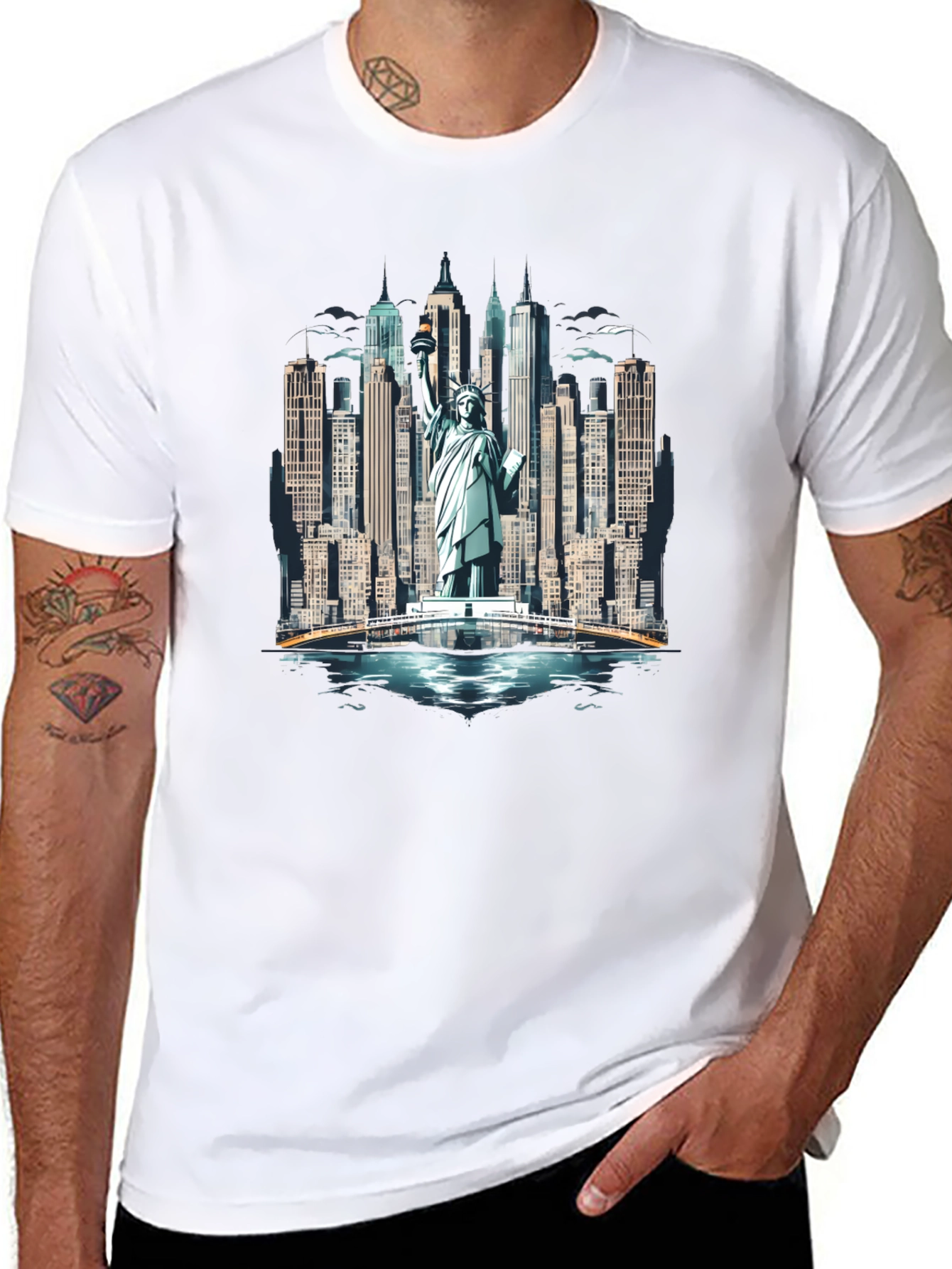 Statue of Liberty Graphic Tee