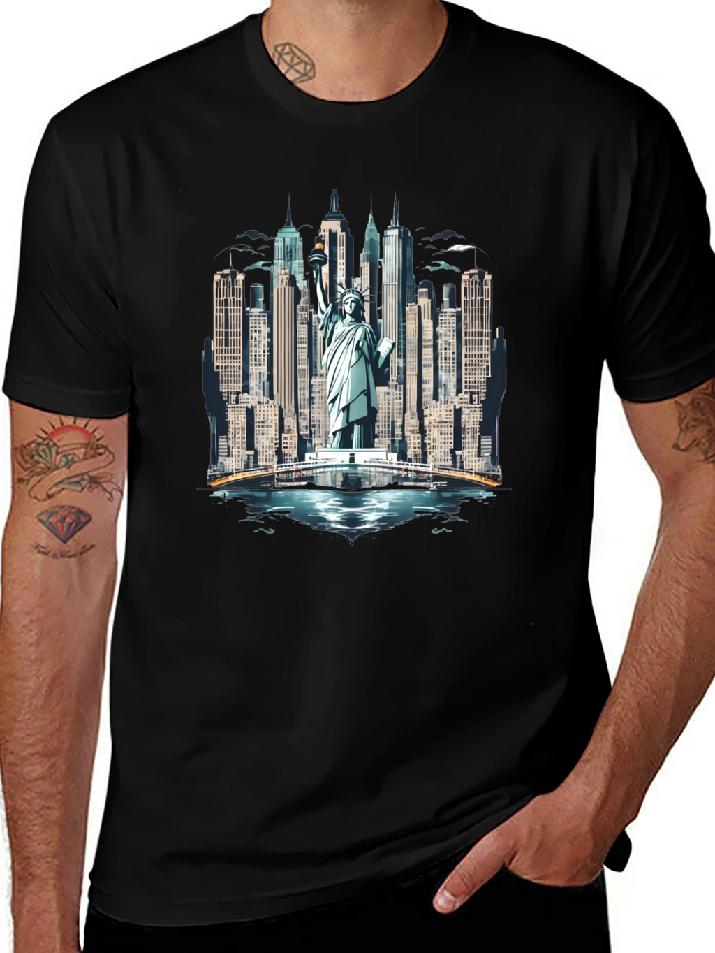 Statue of Liberty Graphic Tee