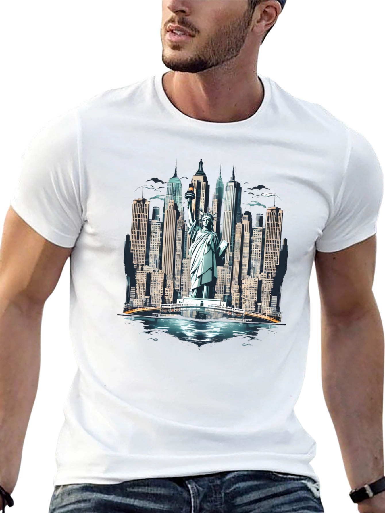 Statue of Liberty Graphic Tee