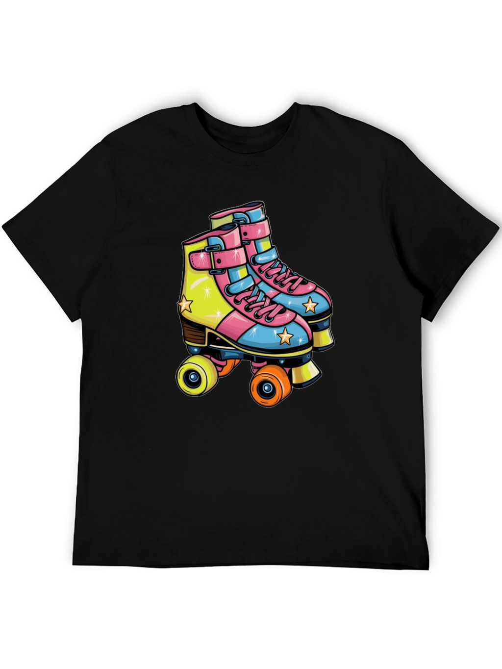 Retro Roller Skate Graphic Tee