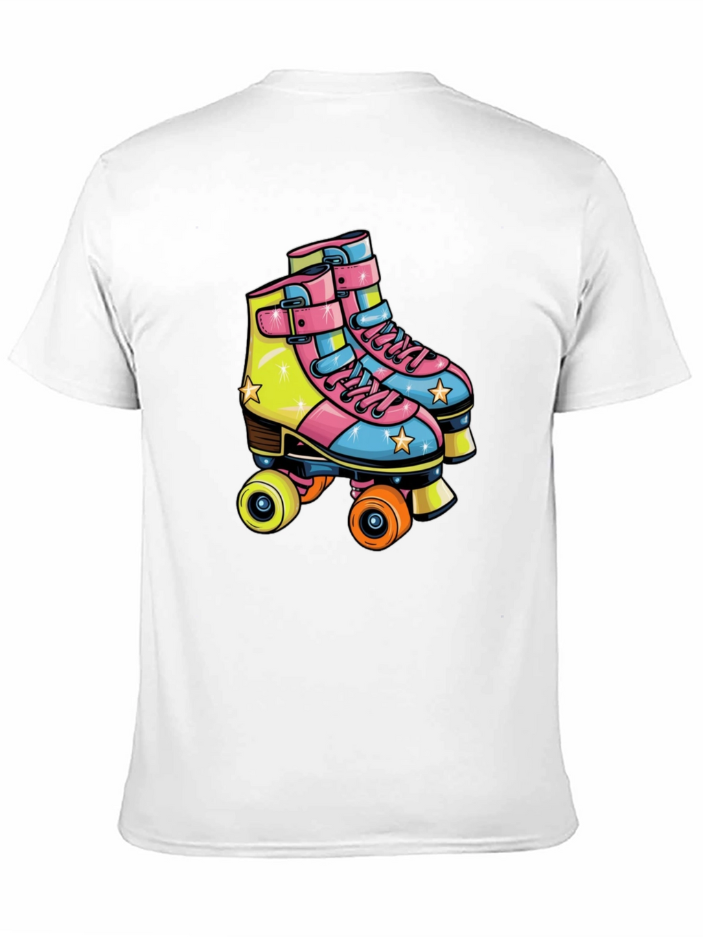 Retro Roller Skate Graphic Tee