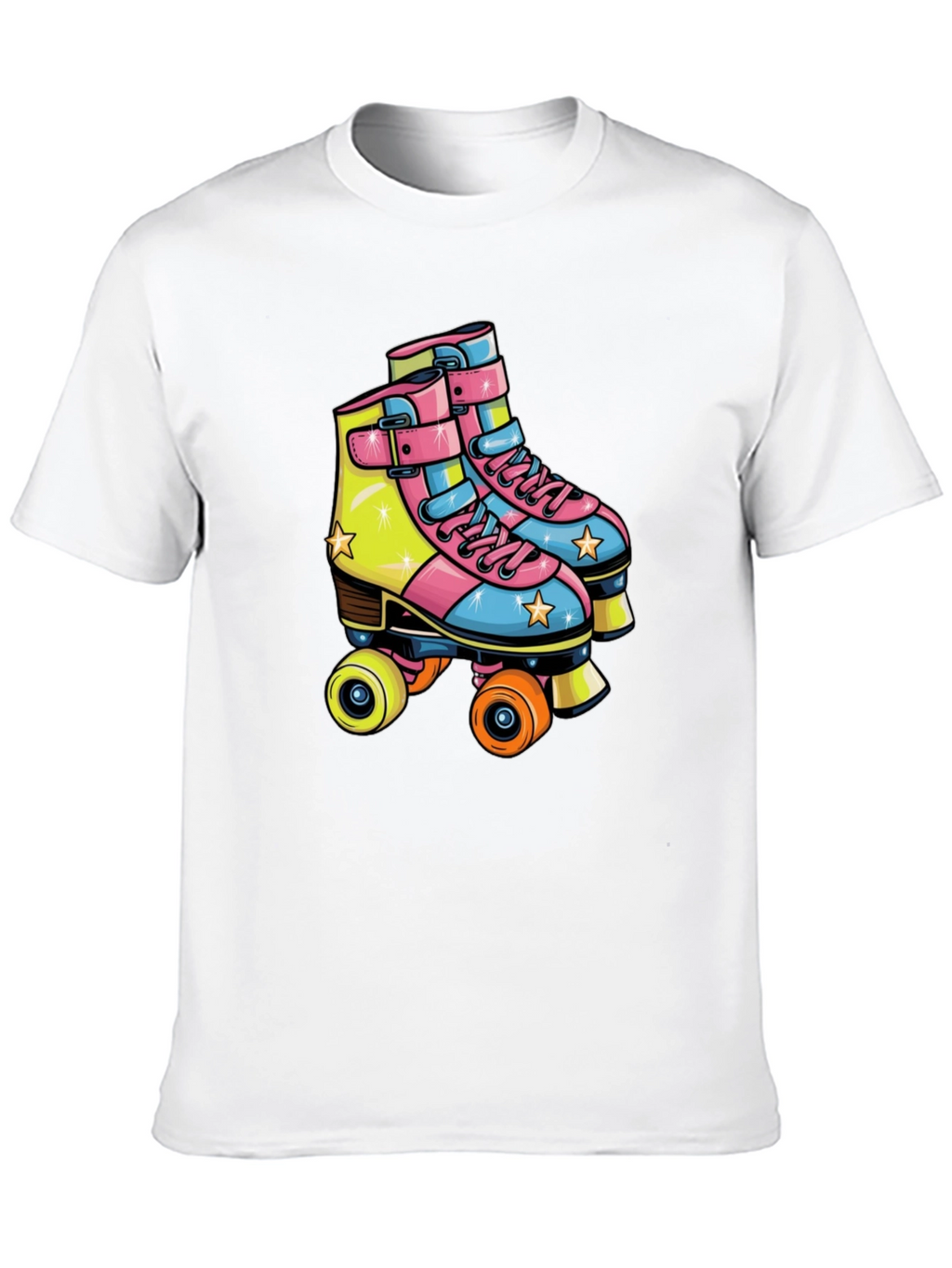 Retro Roller Skate Graphic Tee