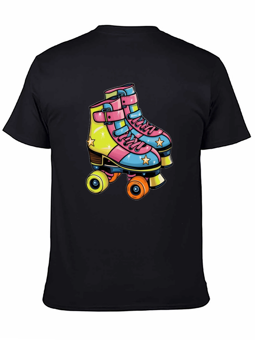 Retro Roller Skate Graphic Tee