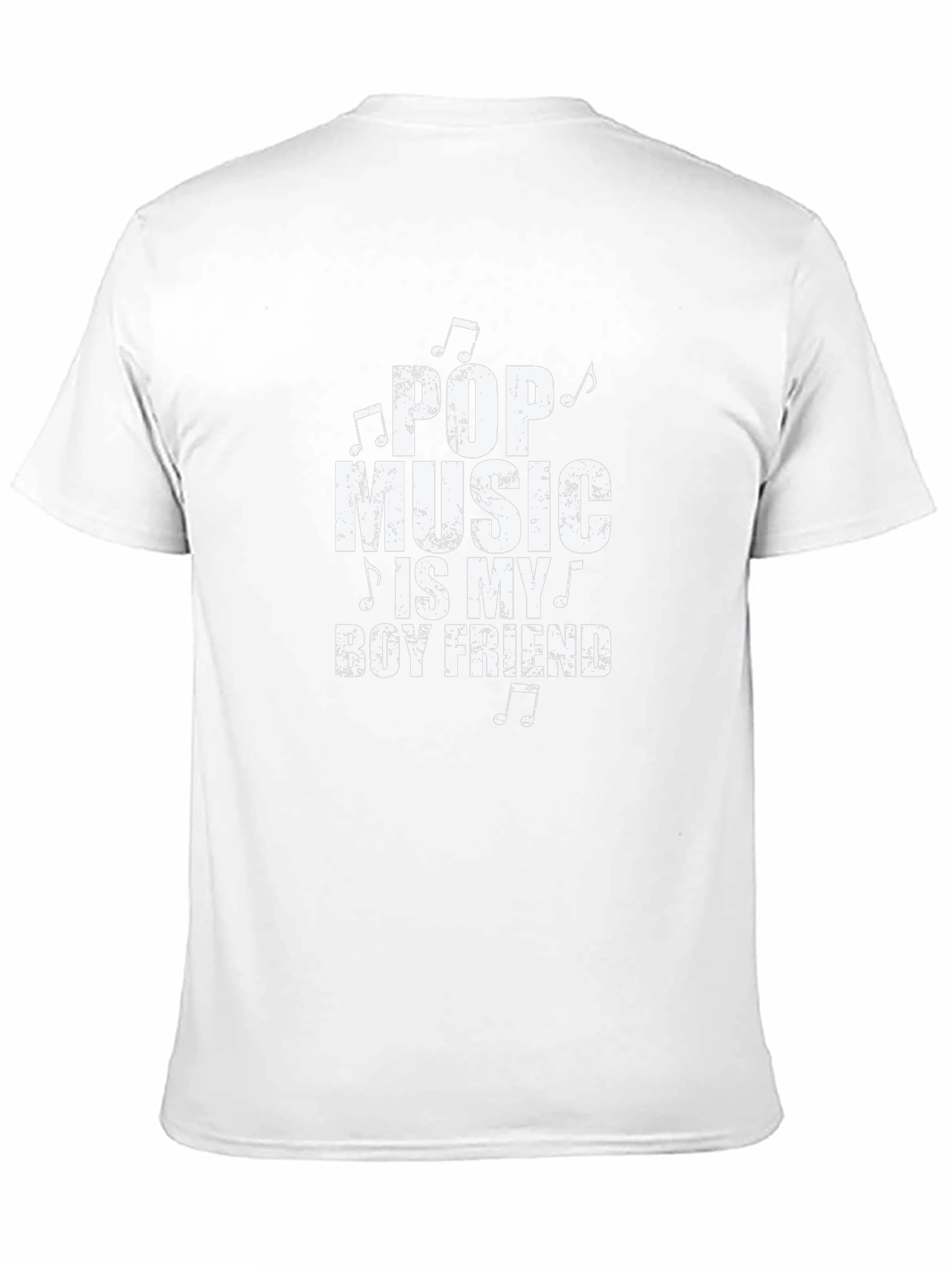 Pop Music is My Boyfriend T-Shirt - Black