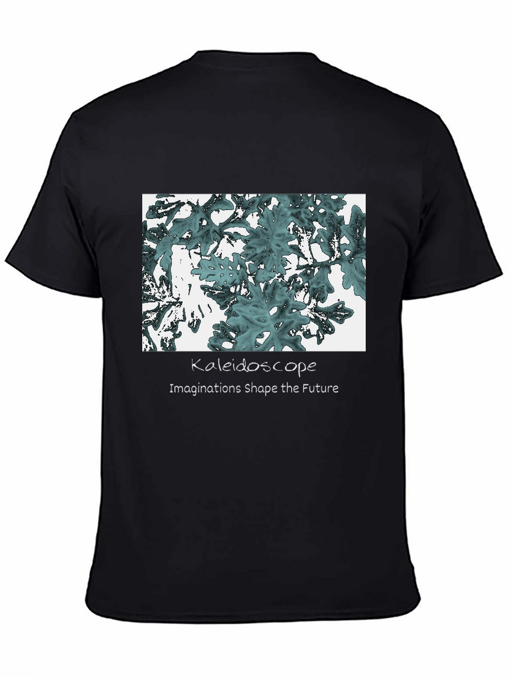 Kaleidoscope Graphic Tee: Imaginations Shape the Future T-Shirt