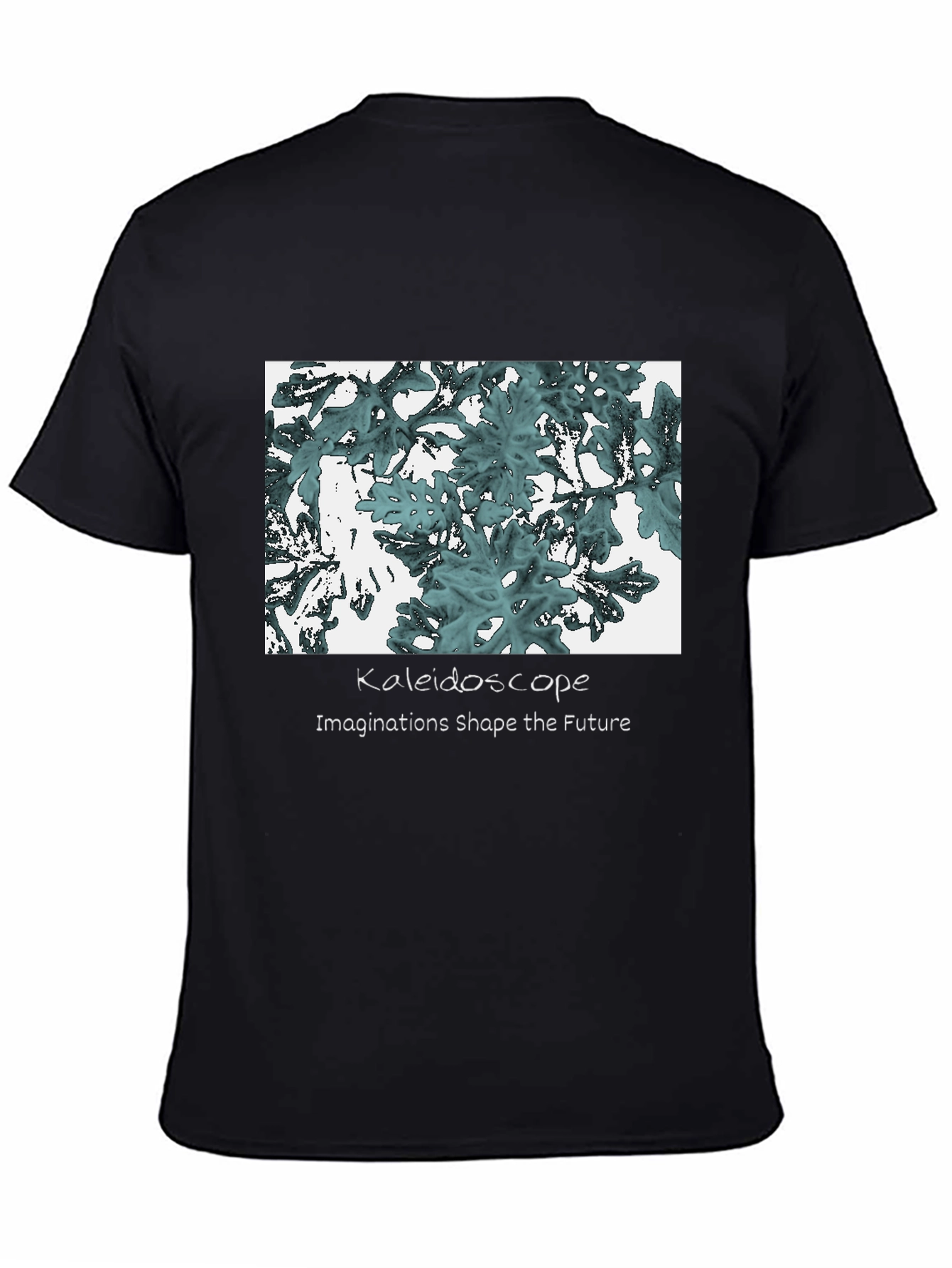 Kaleidoscope Graphic Tee: Imaginations Shape the Future T-Shirt