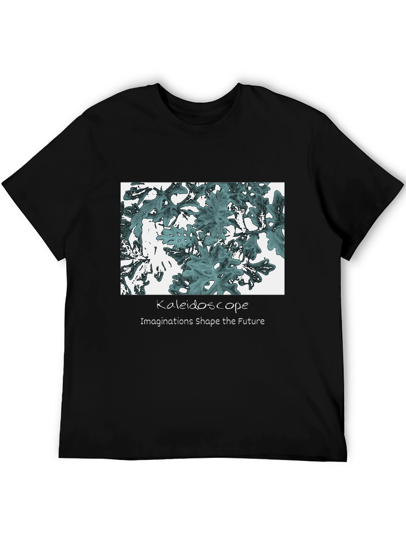 Kaleidoscope Graphic Tee: Imaginations Shape the Future T-Shirt