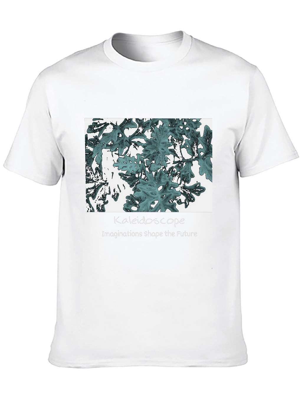 Kaleidoscope Graphic Tee: Imaginations Shape the Future T-Shirt