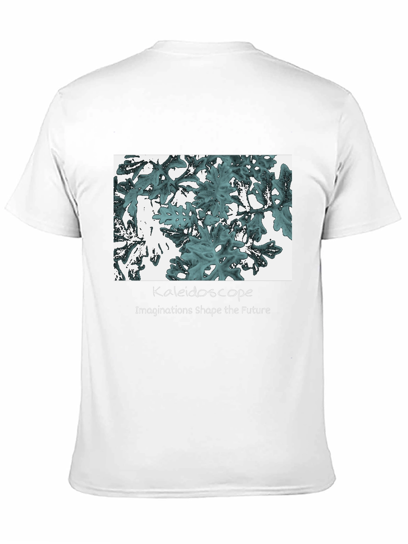 Kaleidoscope Graphic Tee: Imaginations Shape the Future T-Shirt