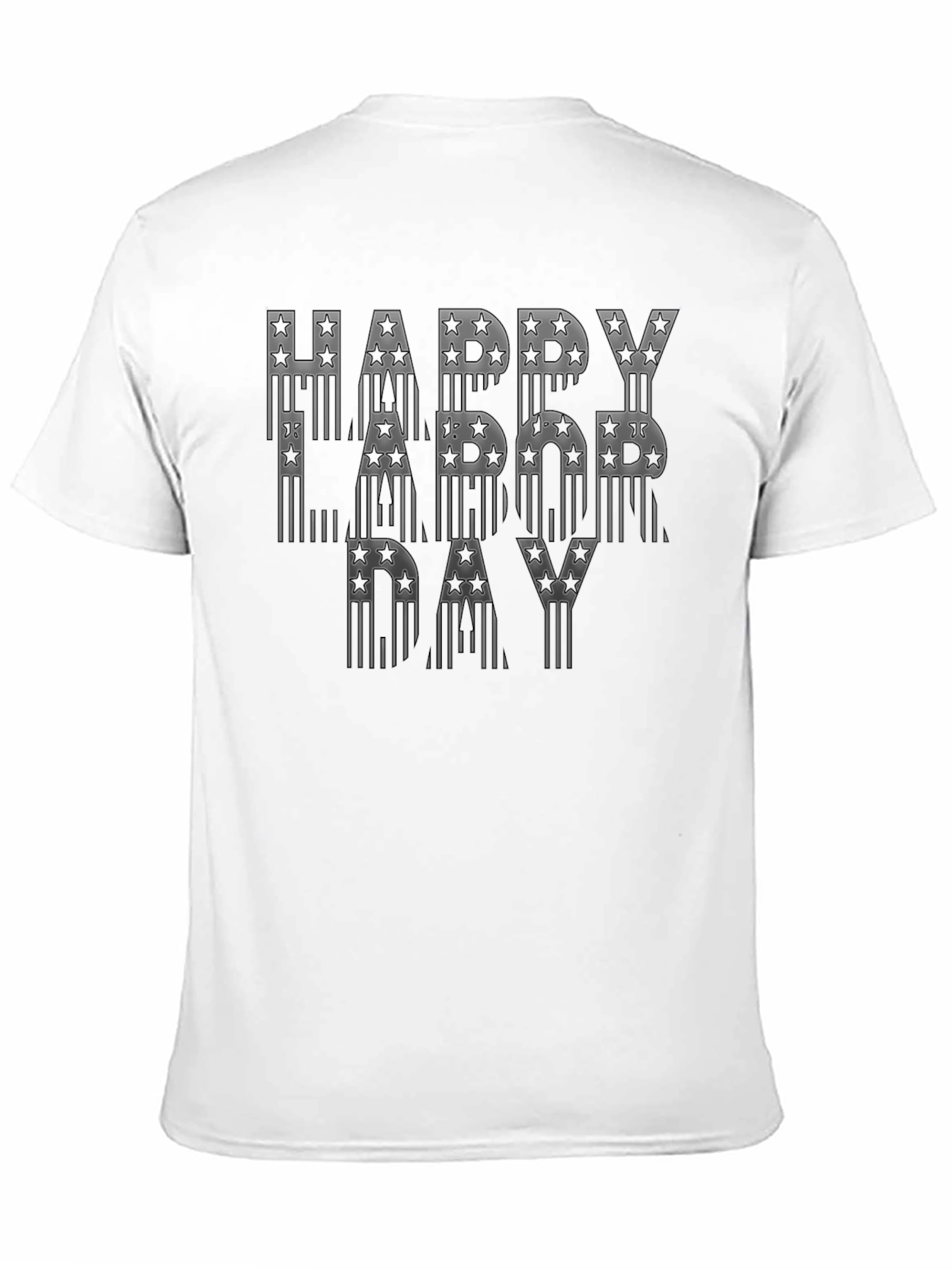 Happy Labor Day Star Graphic T-Shirt