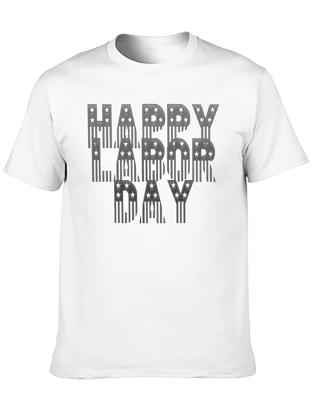 Happy Labor Day Star Graphic T-Shirt