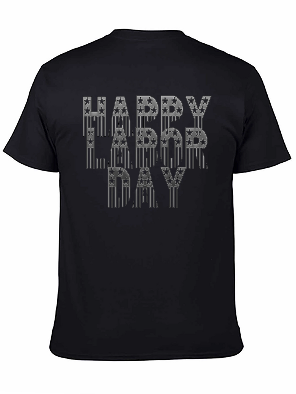 Happy Labor Day Star Graphic T-Shirt