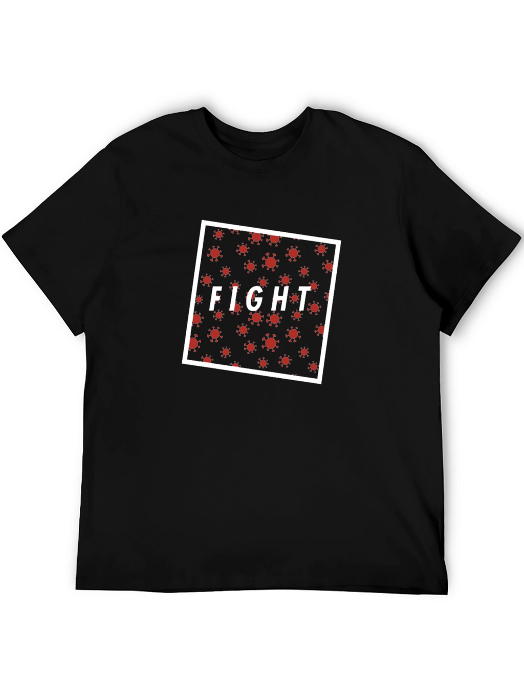 Fight the Virus Black T-Shirt