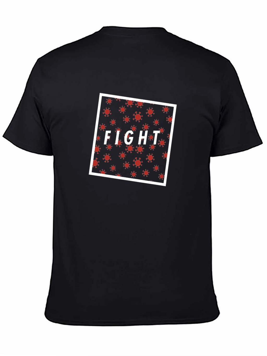Fight the Virus Black T-Shirt