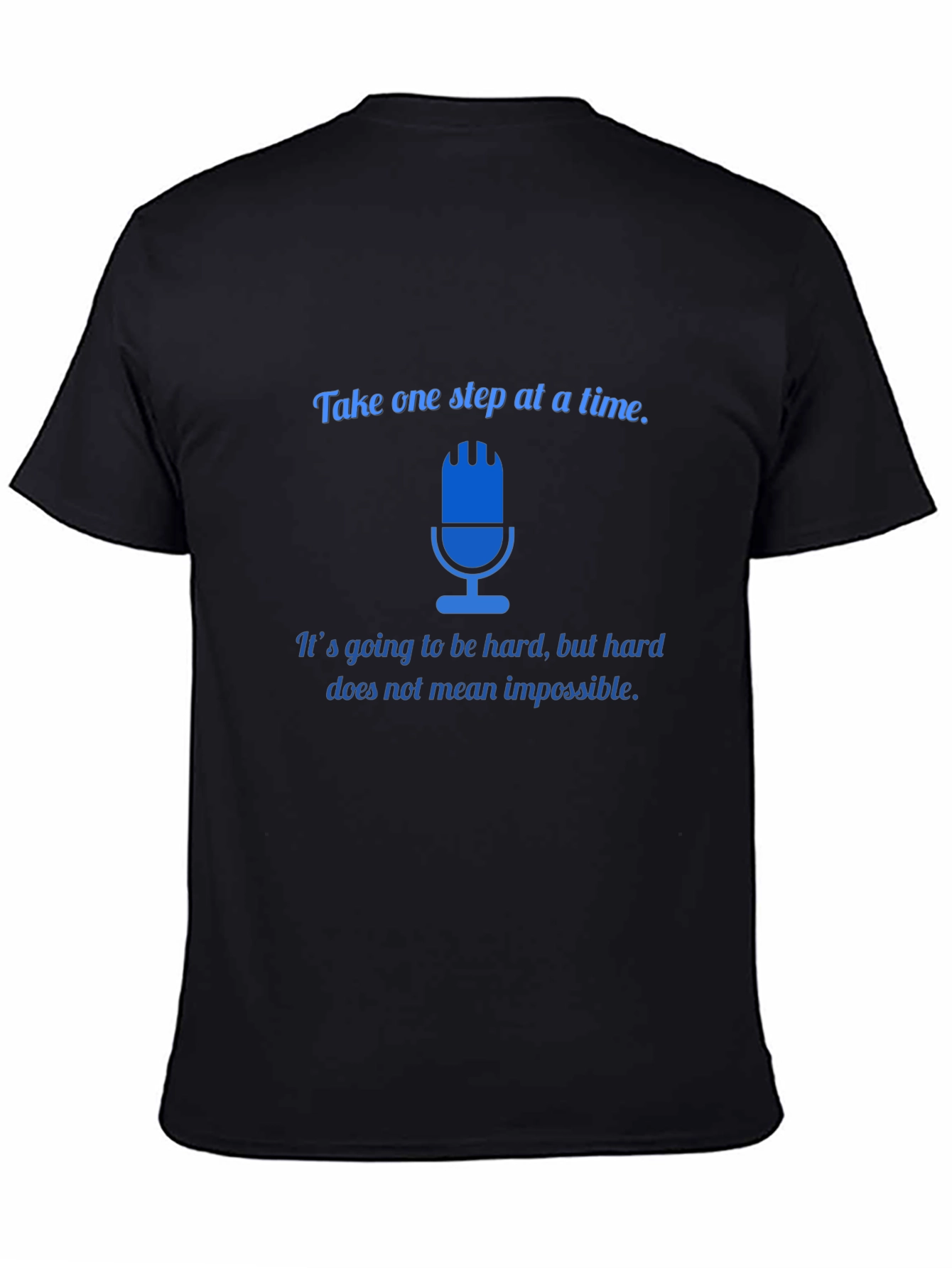 Motivational Graphic Tee - Take One Step at a Time
