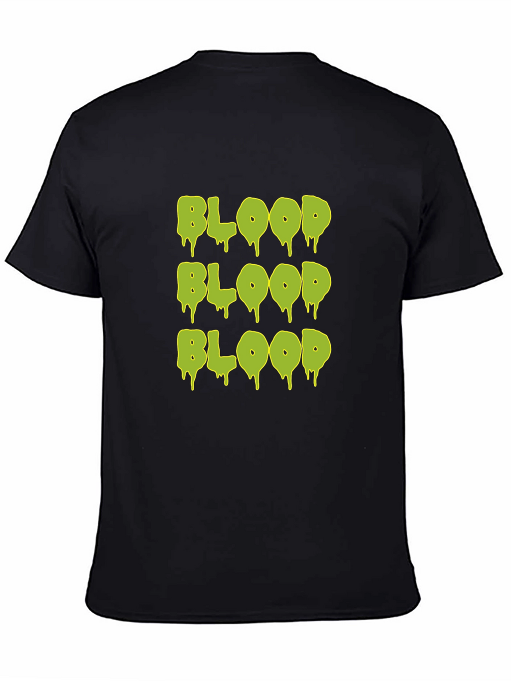 Glow Blood Graphic T-Shirt - Mens Black Tee