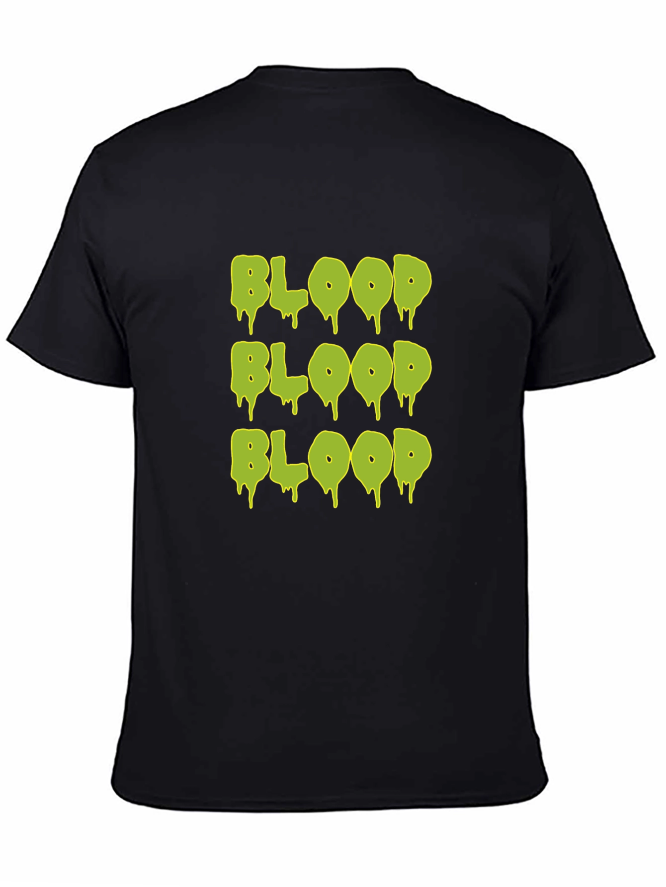 Glow Blood Graphic T-Shirt - Mens Black Tee